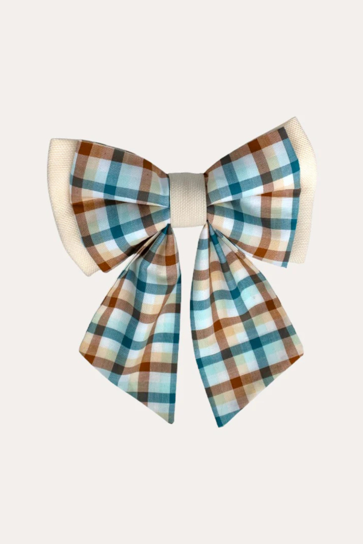 Asky&Erd Ribbon Bow Cedar Plaid Papyon
