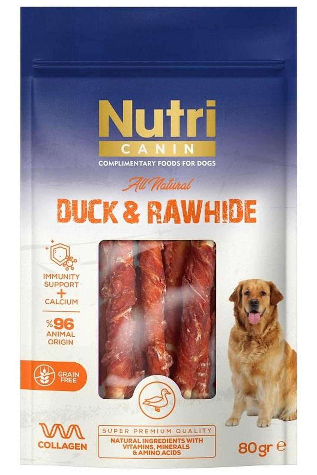 Nutri Canin Ördek Eti Sarılı Köpek Kemiği Small