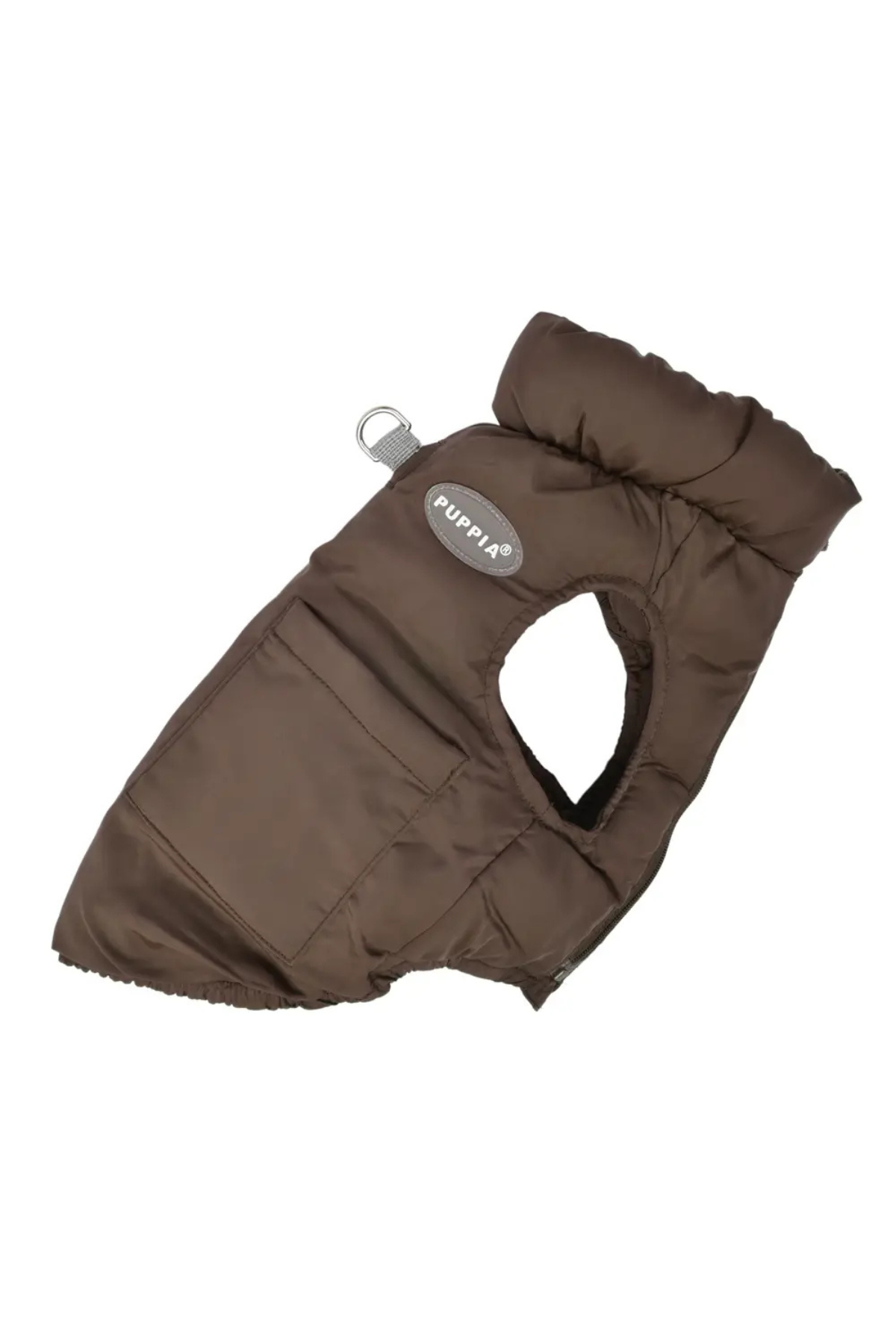 Puppia Puffer Vest Jumper Köpek Tulumu - Kahverengi