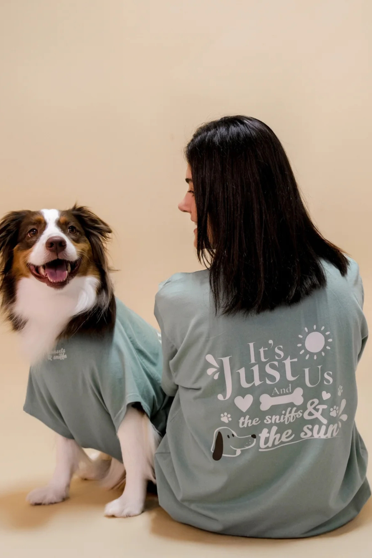 Asky&Erd AskyxHuman | It’s Just Us | Seafoam Mist Tişört