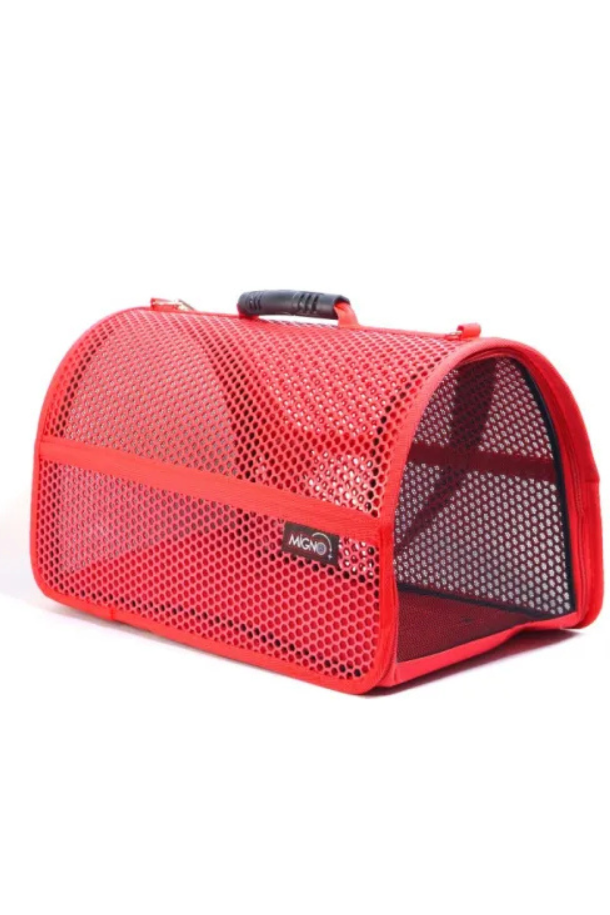 Migno Flybag Voyager Fileli Model Kedi Köpek Taşıma Çantaları - Kırmızı