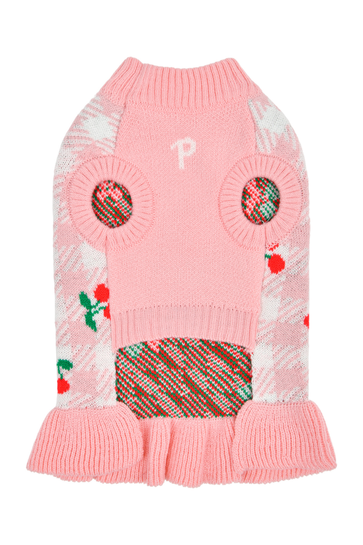 Puppia Rio Örgü Köpek Elbisesi Pembe 