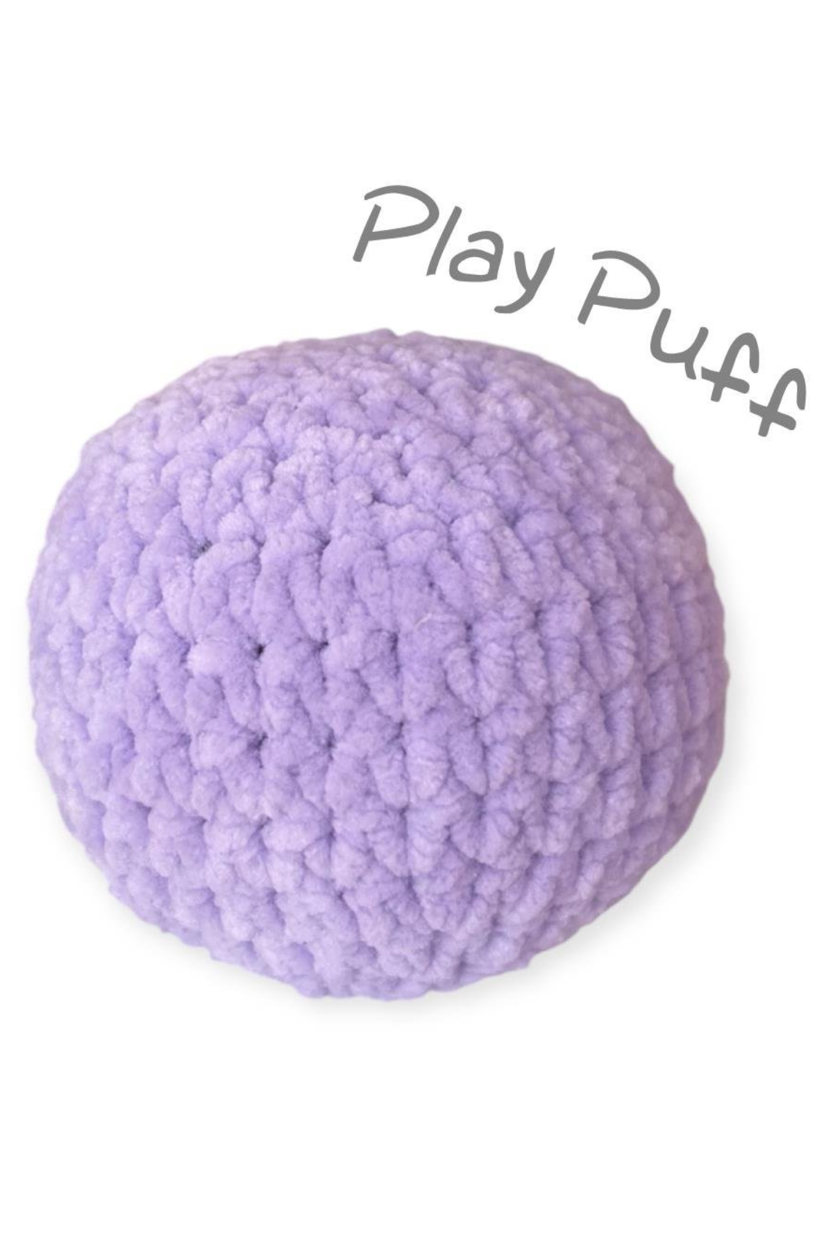 Lolidogs Puffs Örgü Köpek Topu Lavander
