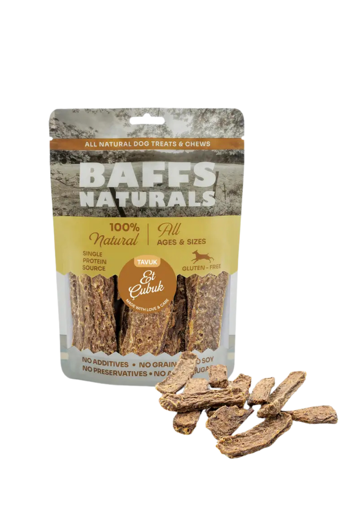 Baffs Naturals Tavuk Et Çubukları