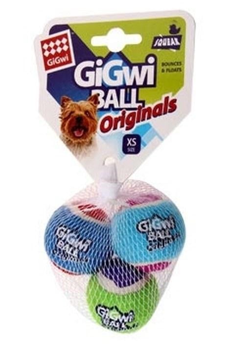 Gigwi Ball Tenis Topu Köpek Oyuncağı 3lü Set
