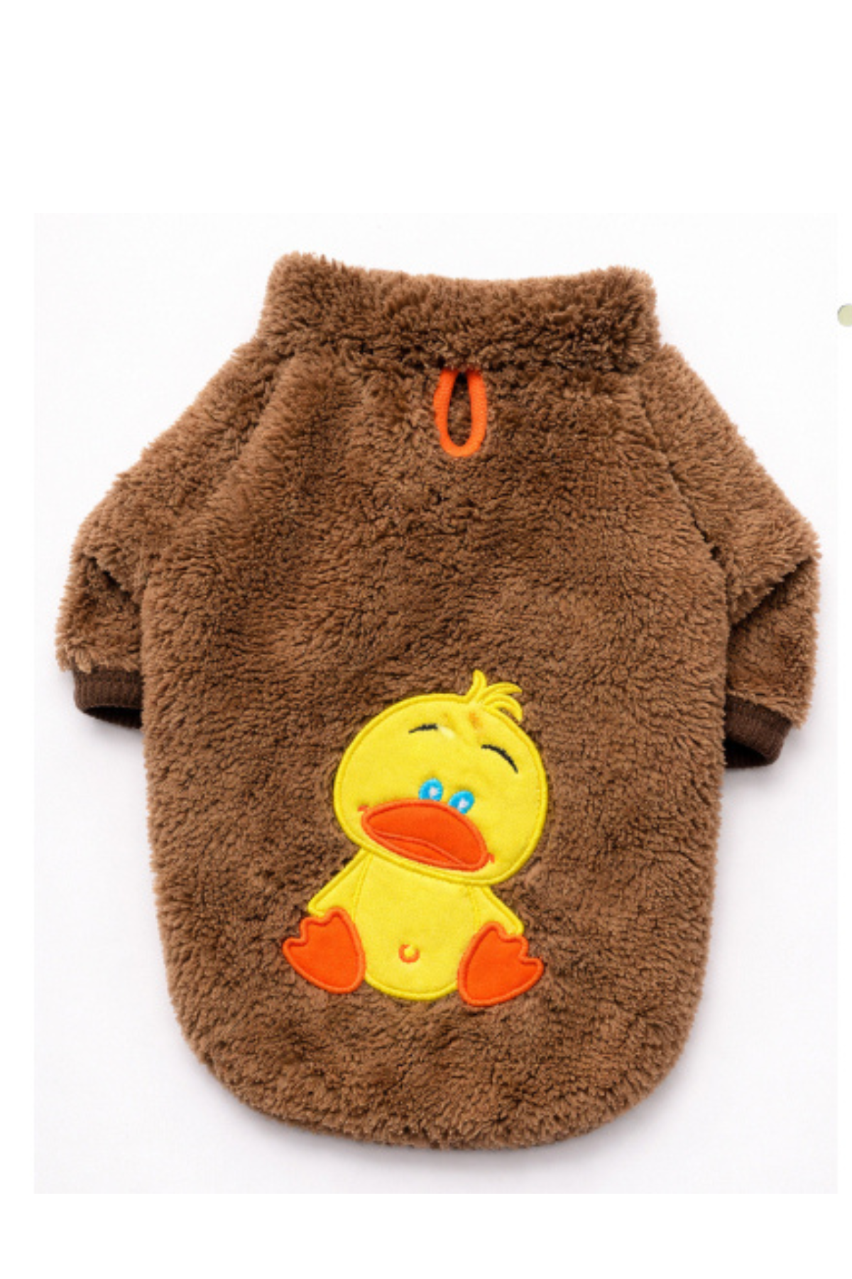 GedyCo Welsoft Ördekli Köpek Sweatshirt- Kahve