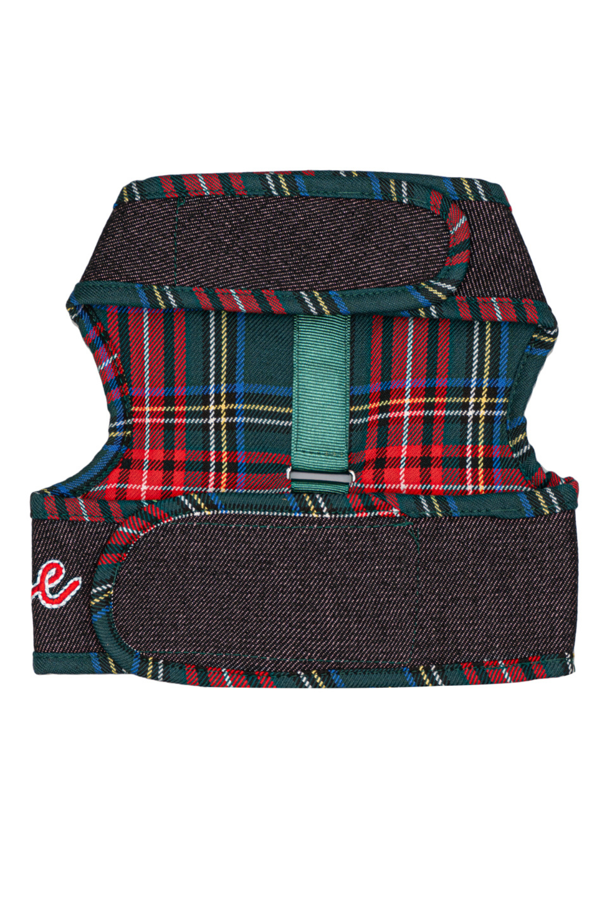 BonChicBonCoco Çift Taraflı Love Köpek Gezdirme Yeleği Kırmızı Yeşil 