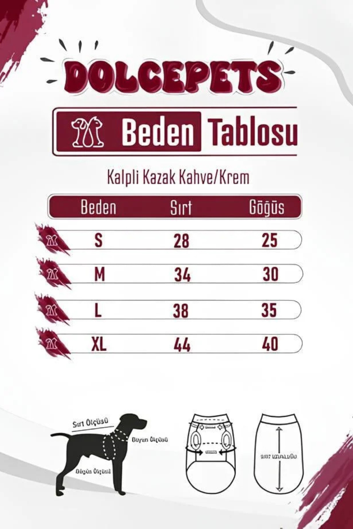 DolcePets Kalpli Kazak/Krem