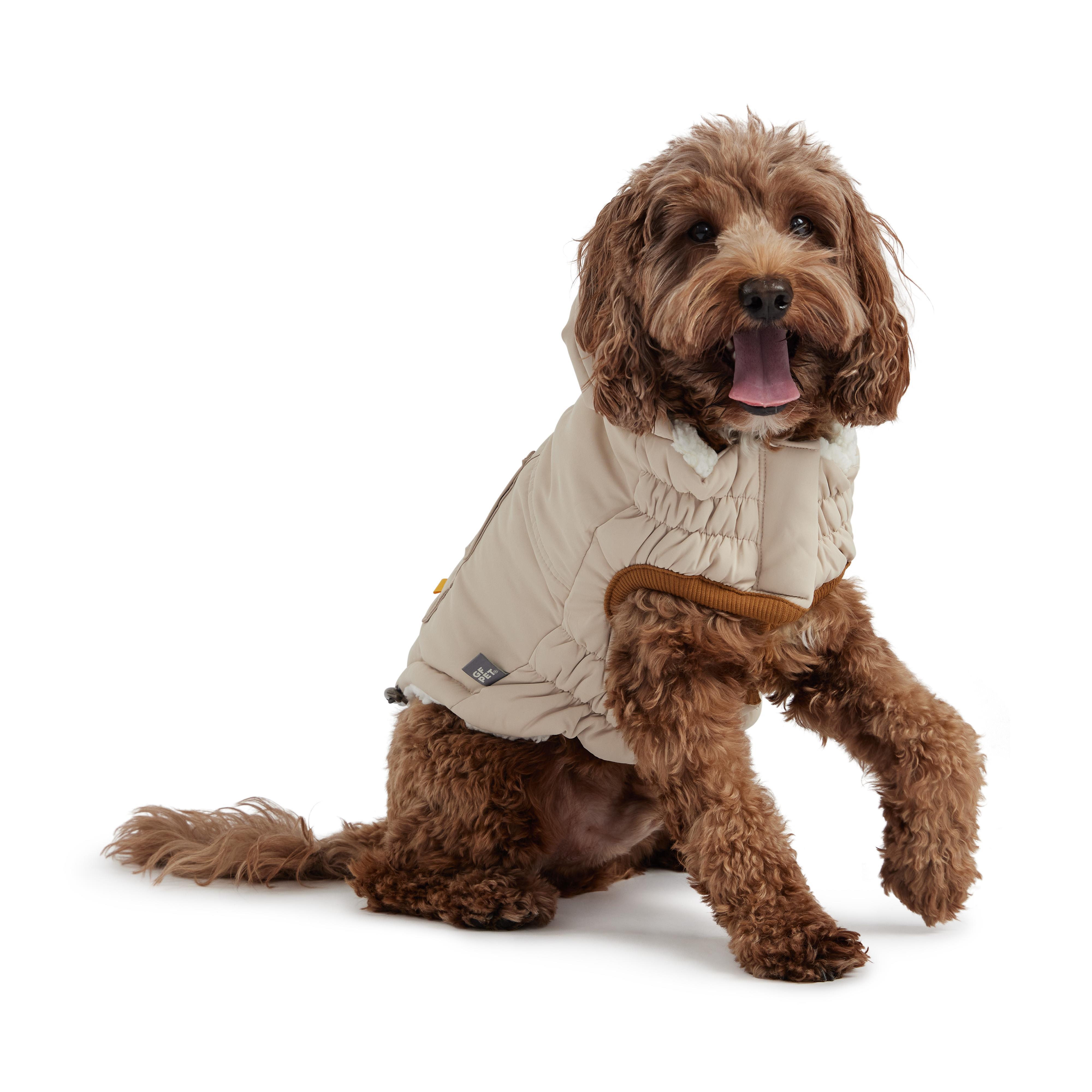 GF PET Arctic Parka Köpek Montu - Bej