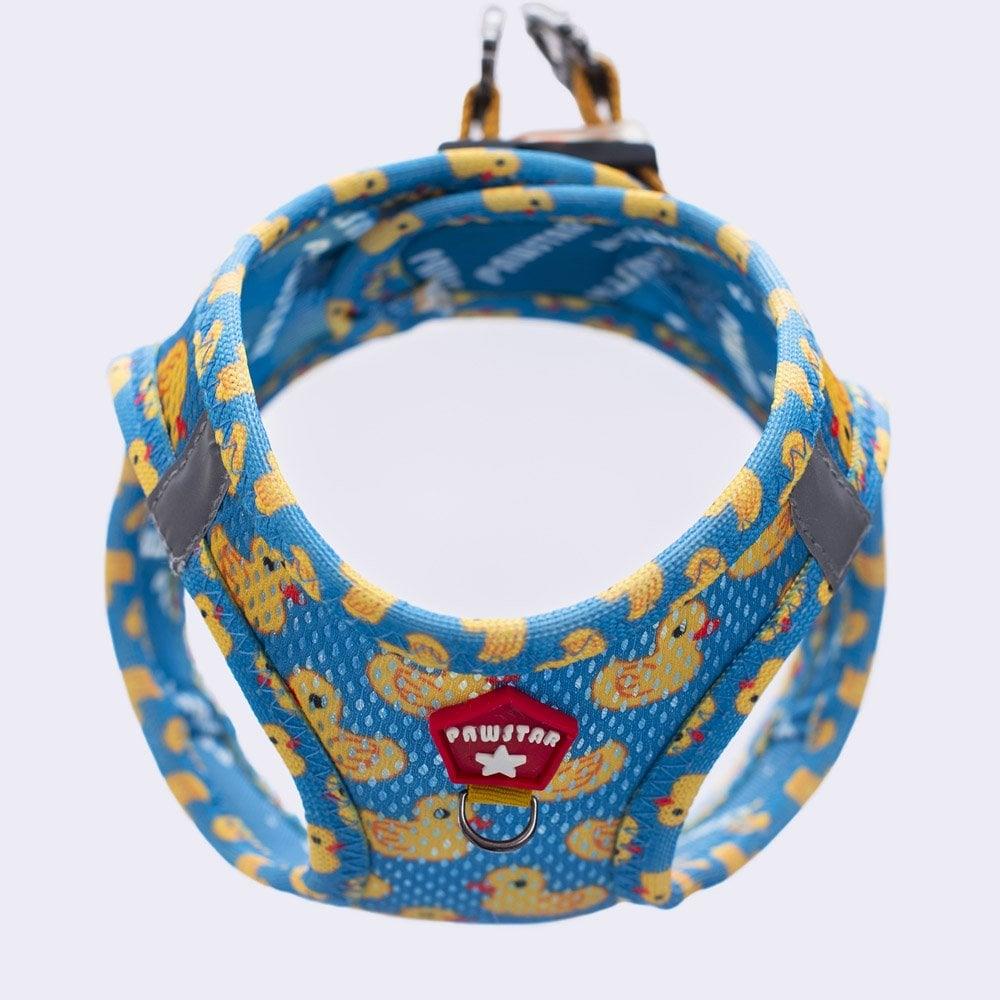 PawStar Airmesh Ducks Chest Collar