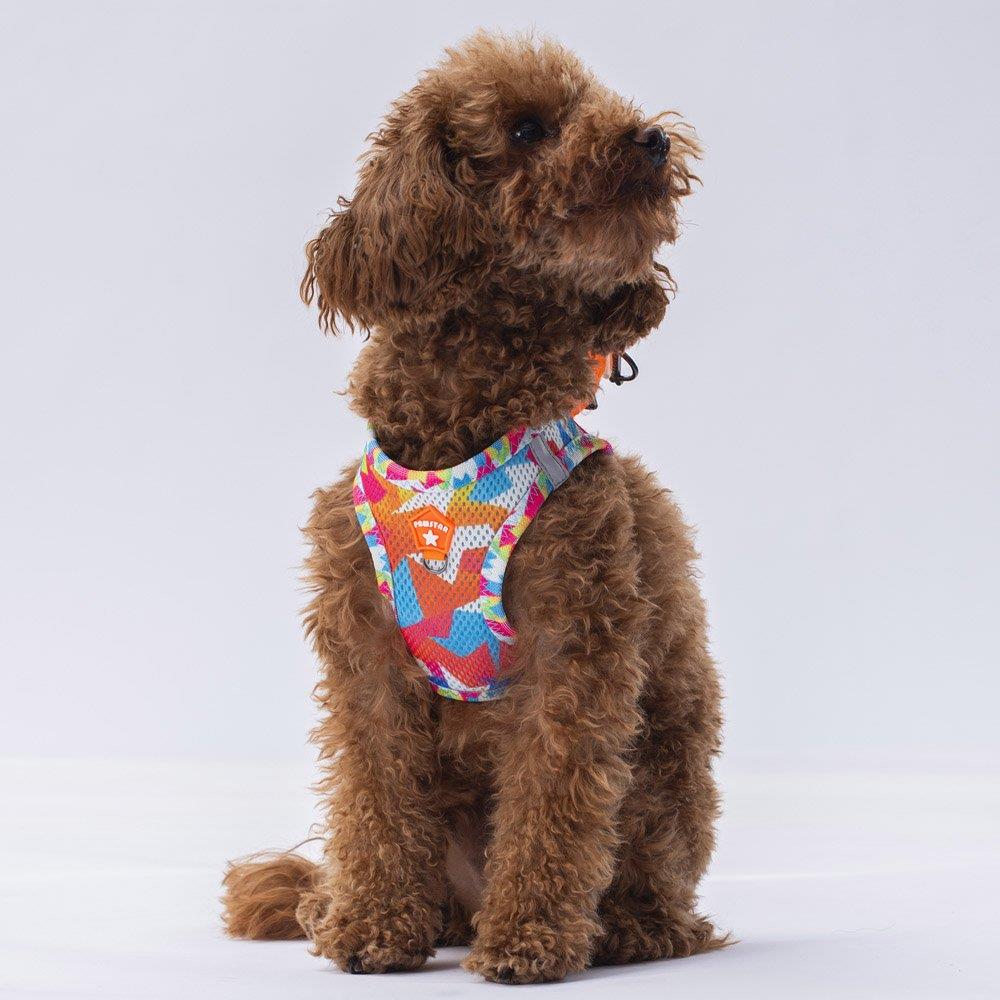 PawStar Airmesh Mosaic Chest Collar