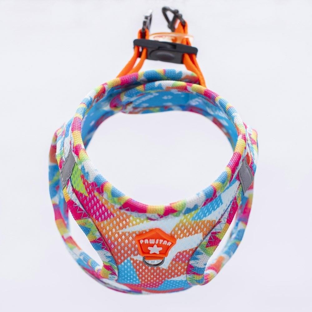 PawStar Airmesh Mosaic Chest Collar