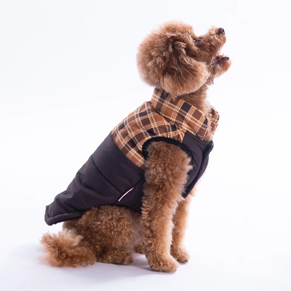 PawStar 25103 Kahverengi Elgin Paws Yelek Küçük ve Orta Irk