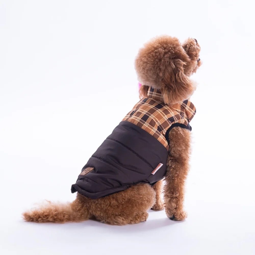 PawStar 25103 Kahverengi Elgin Paws Yelek Küçük ve Orta Irk