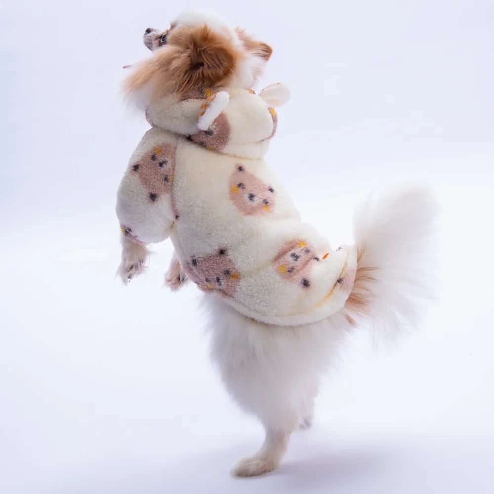 PawStar 25726 Kahverengi Sapporo Bear Hoodie
