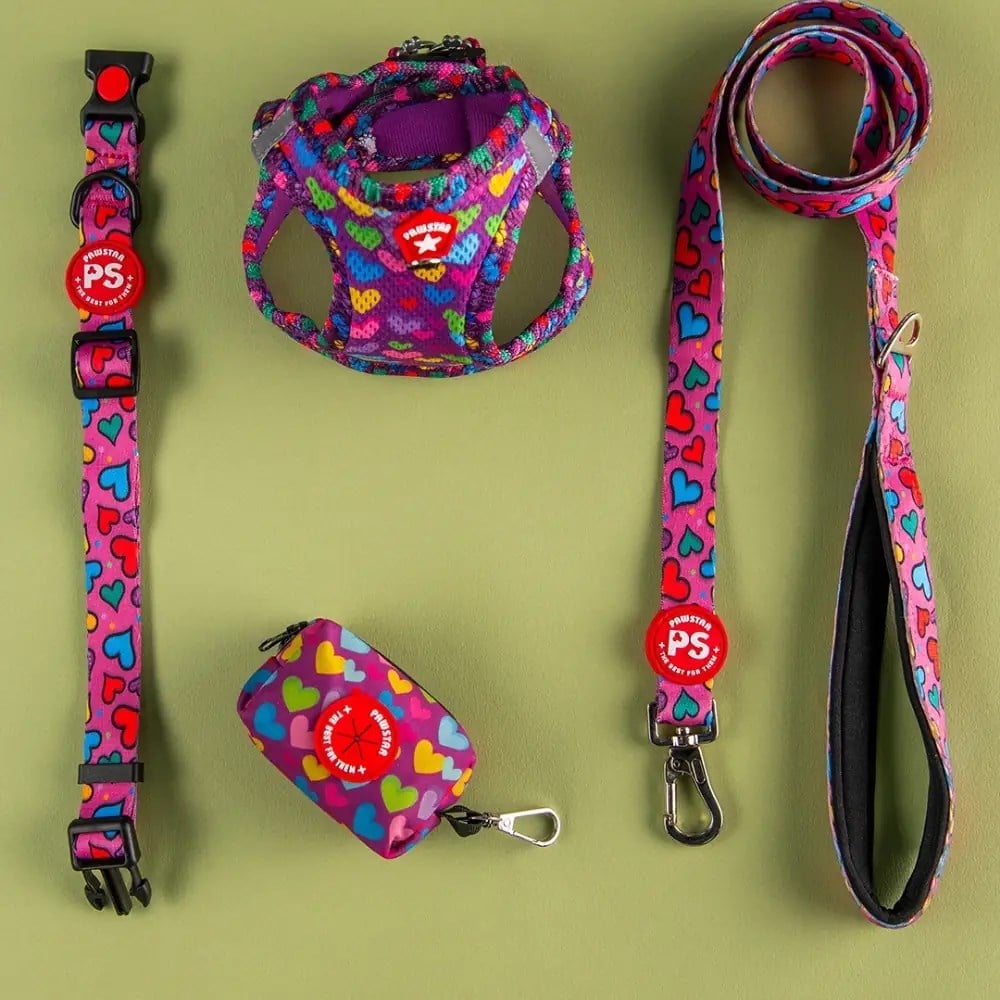 PawStar 26006 Hearts Köpek Poşeti Çantası