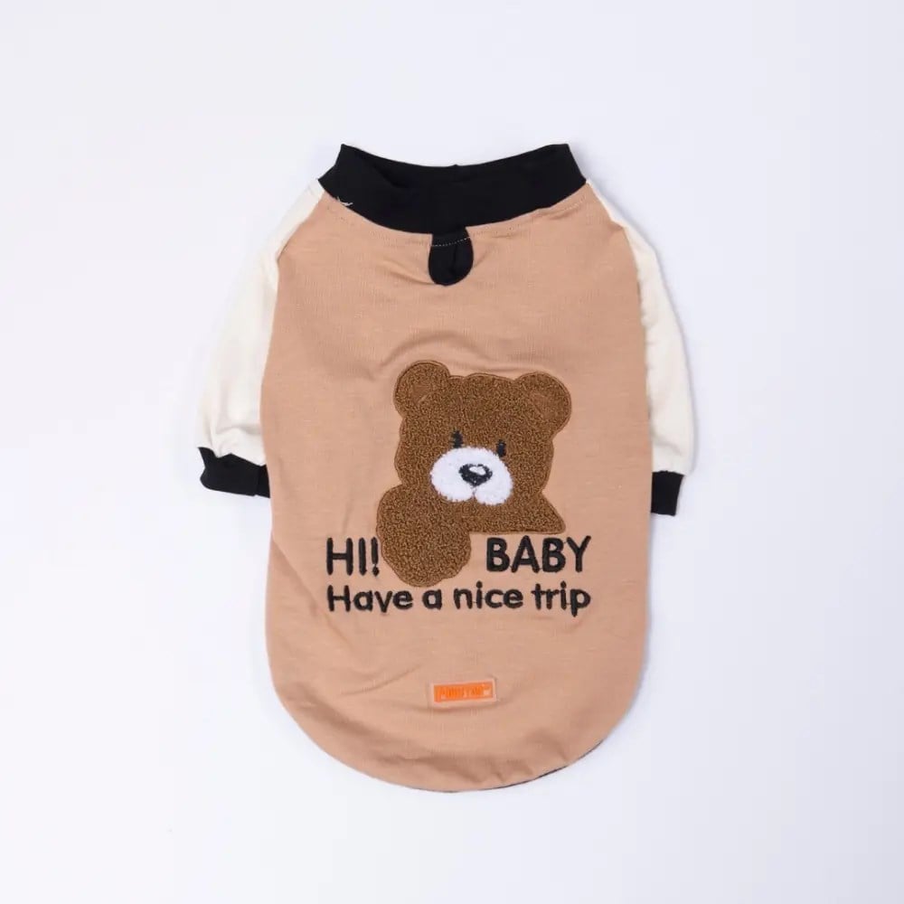 PawStar 26716 - Bej Baby Teddy Sweat