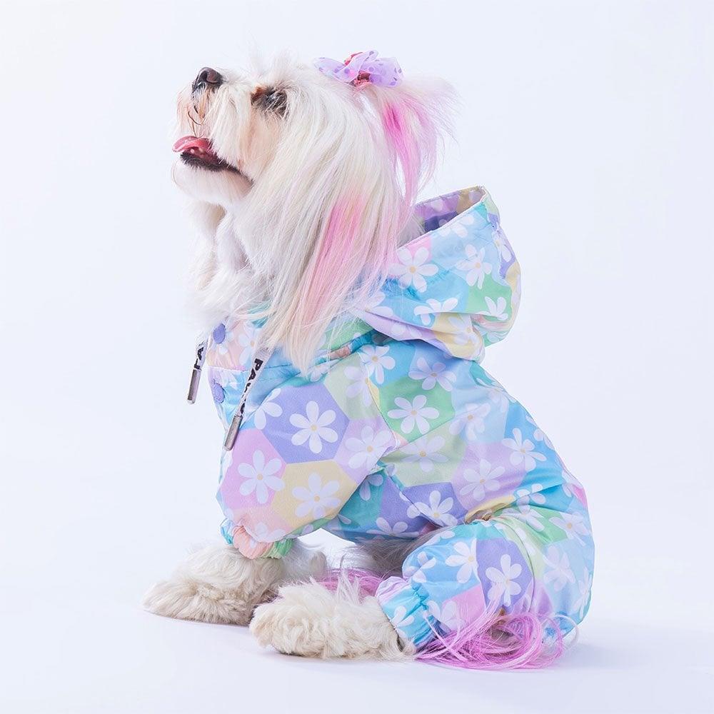 PawStar 23514 Flores Tulum Yağmurluk Küçük ve Orta Irk