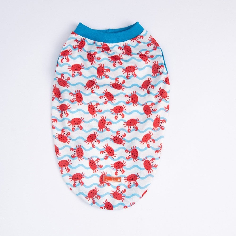 PawStar Fun Crabs  T-Shirt Küçük Irk