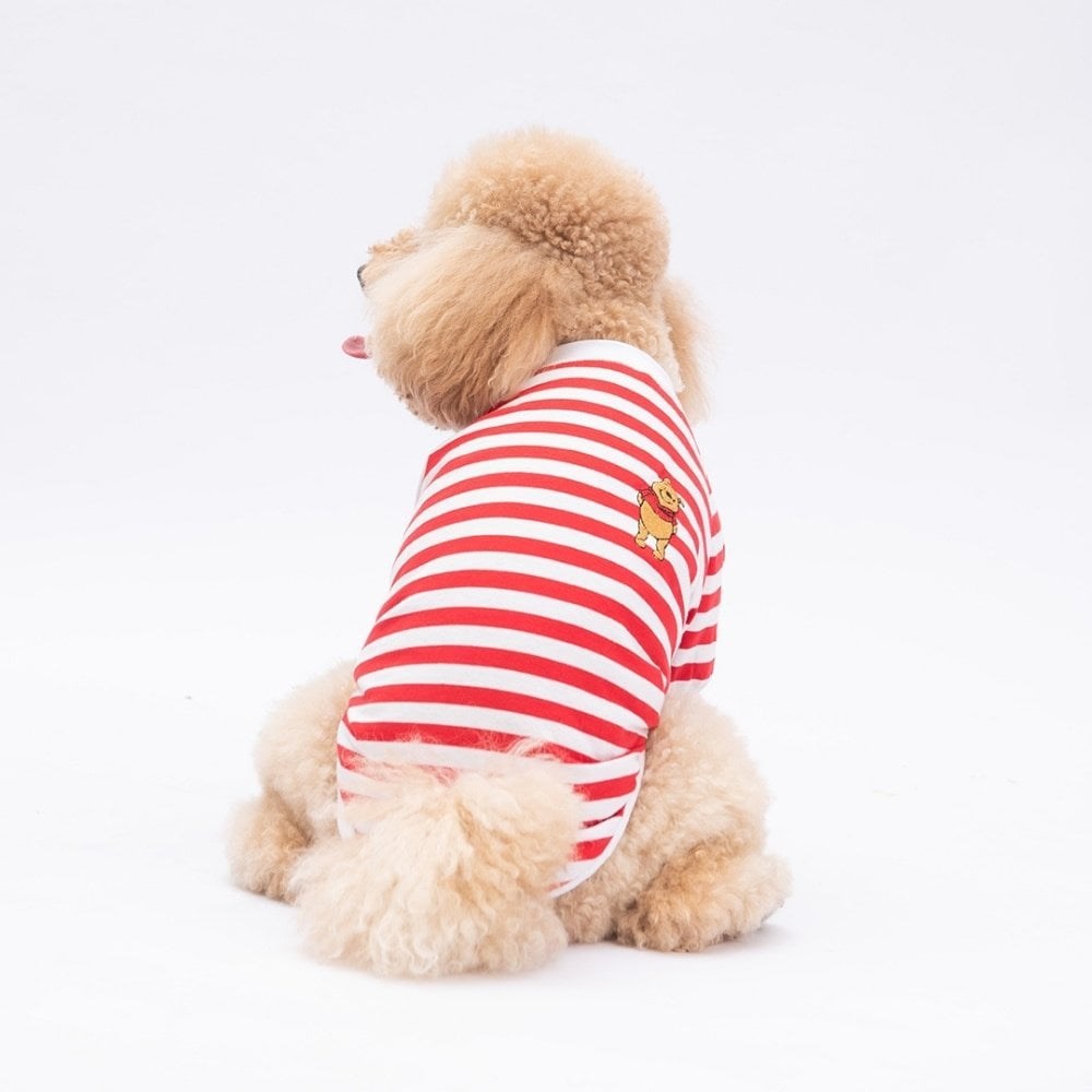 PawStar Kırmızı Winnie Küçük Irk Sweat