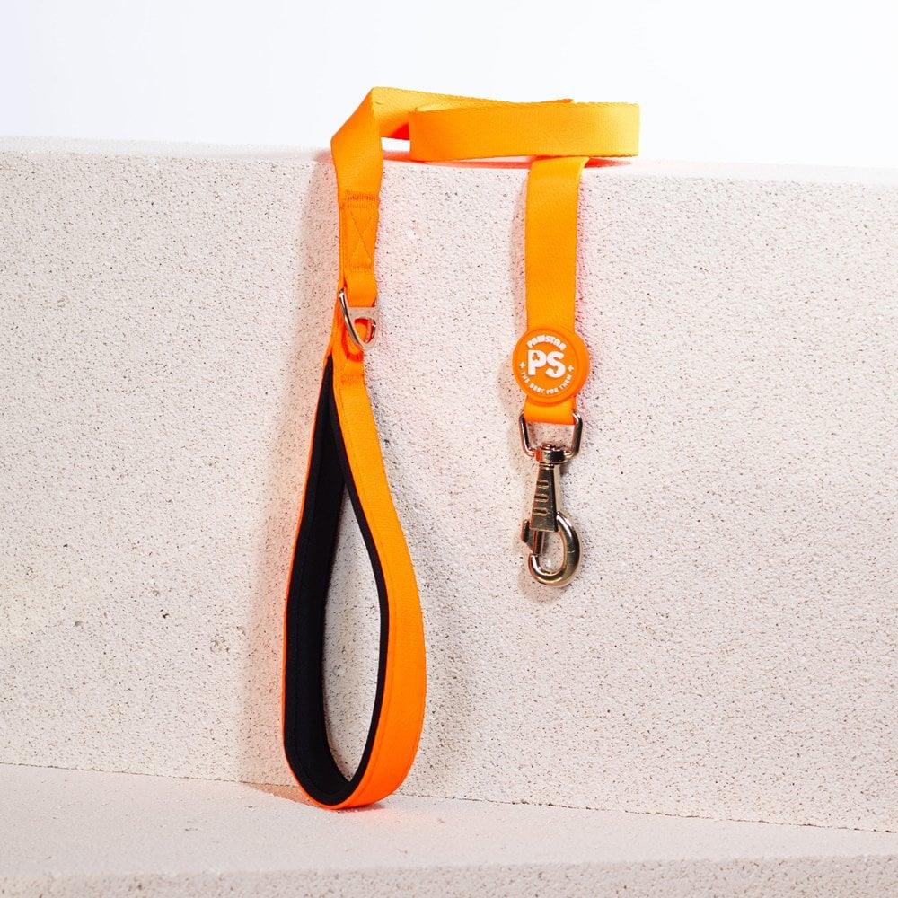 PawStar L02 Neon Turuncu Sevk Kayışı