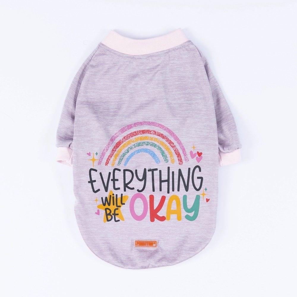 PawStar Lila Everything Will Be Okay Küçük Irk Sweat
