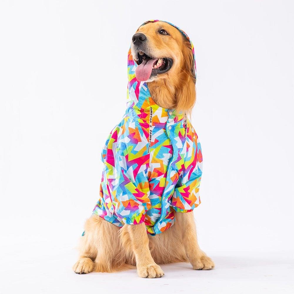 PawStar 23553 Mosaic Büyük Irk Yağmurluk