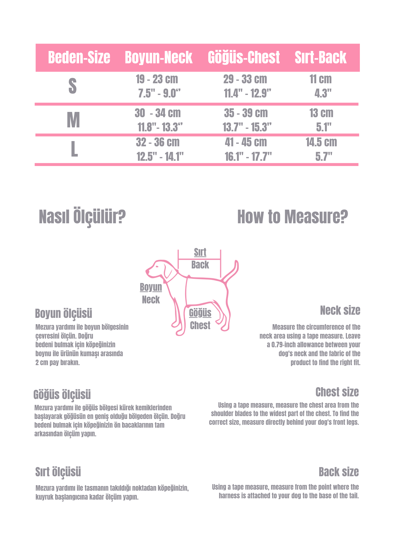 Pinkaholic New York Cordelia Pinka Harness Göğüs Tasması Beyaz