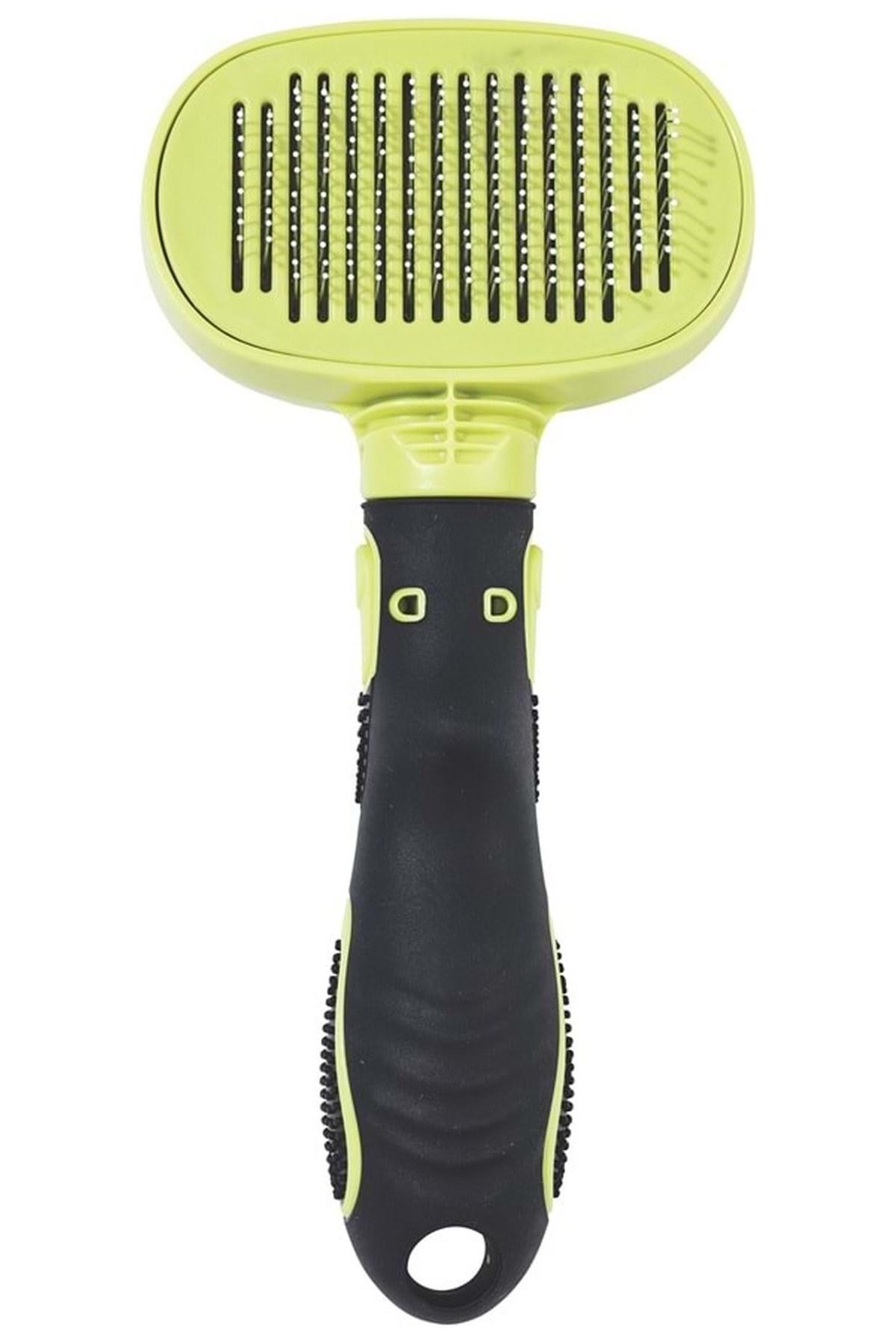M-Pets Click & Groom Köpek Masaj Uçlu Fırçası 