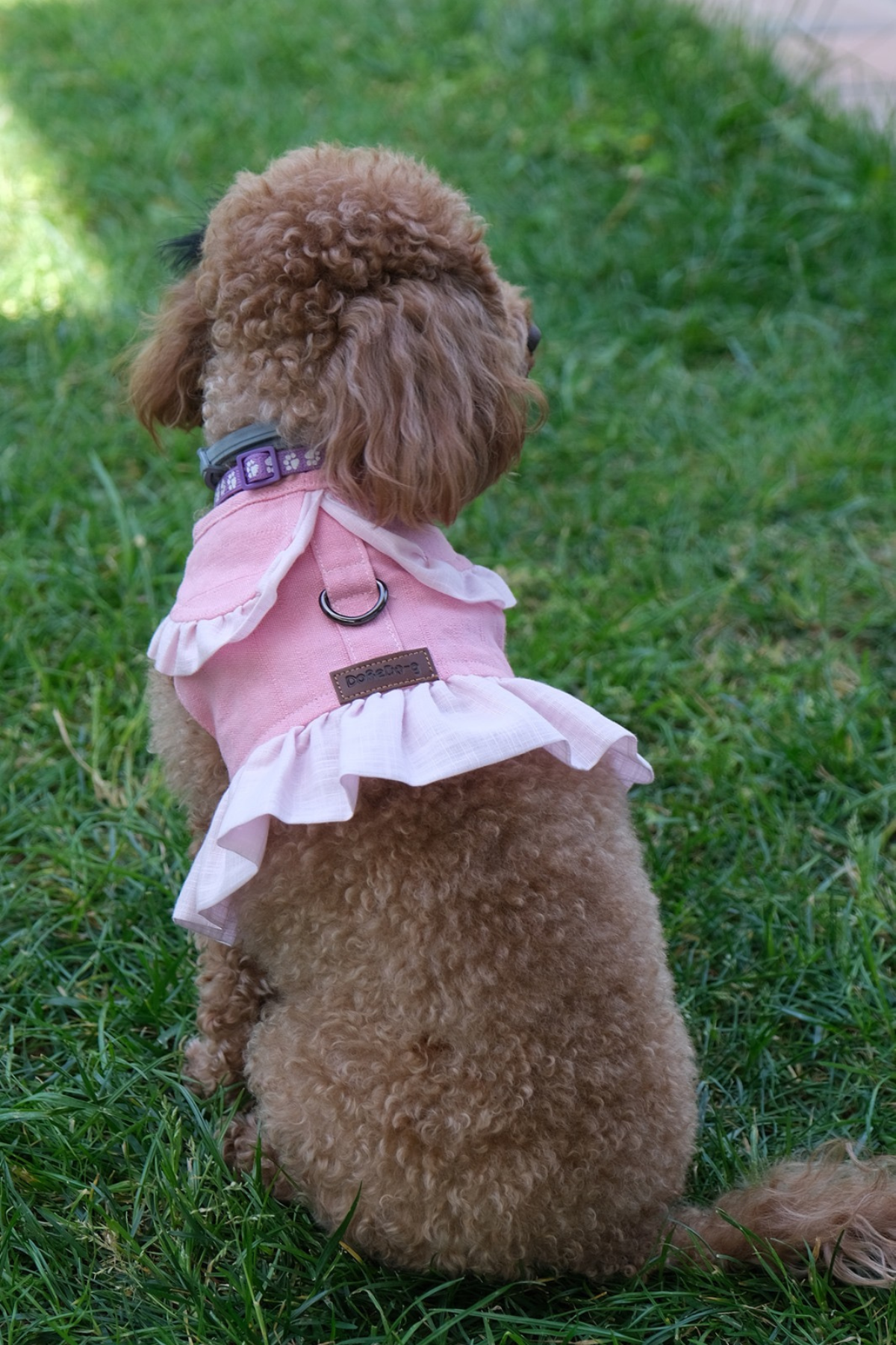 Doredog Kumaş Tasma Pembe 