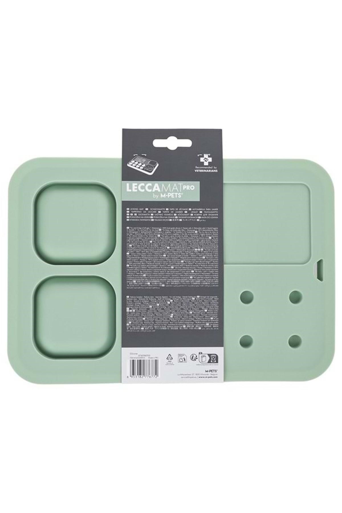 M-Pets Lecca Pro Köpek Yalama ve Beslenme Matı Green 