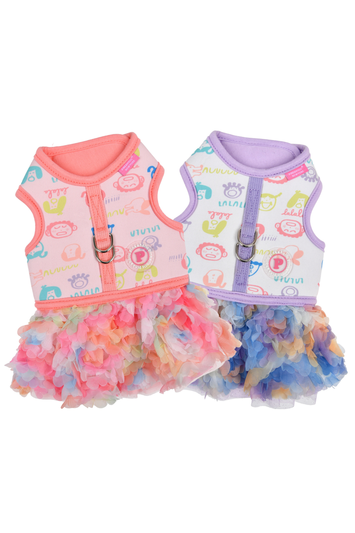 Pinkaholic New York Berthe Elbise Göğüs Tasması Pembe