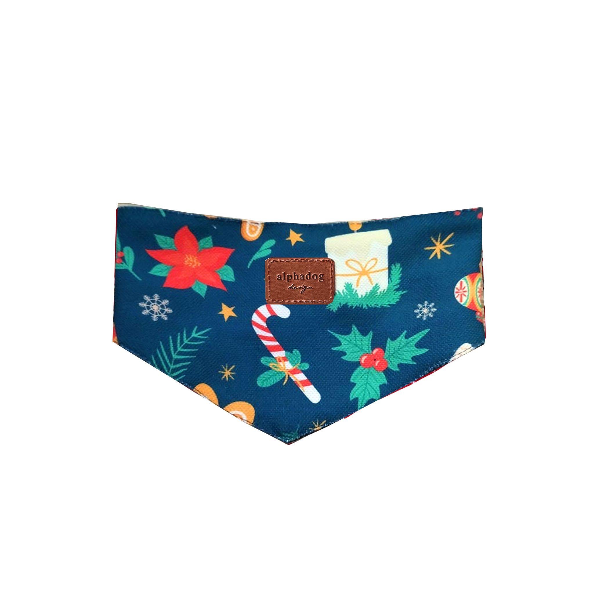 Alphadog Candy Cane Köpek Bandanası
