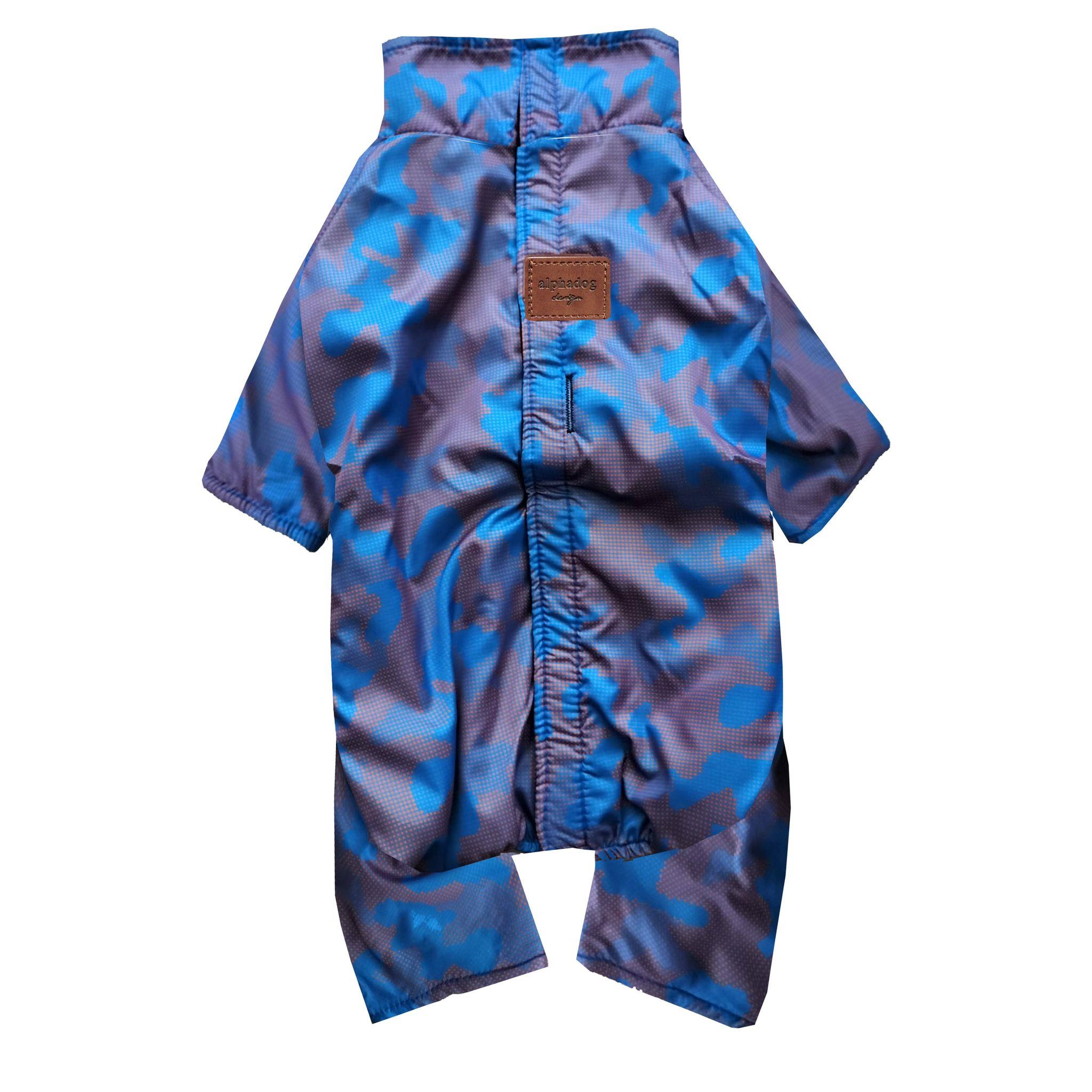 Alphadog Design Bluepurple Köpek Tulum Yağmurluk