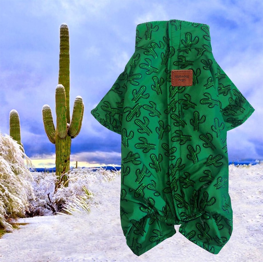 Alphadog Design Cactus Köpek Tulum Yağmurluk