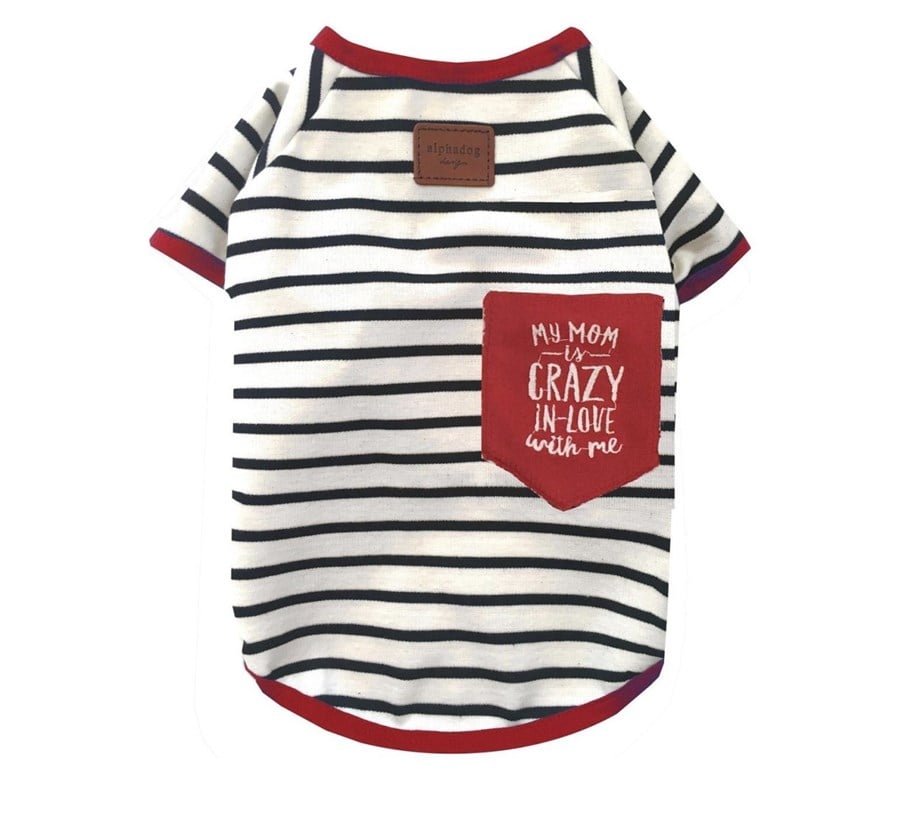 Alphadog Design Crazy Köpek Sweatshirt Beyaz