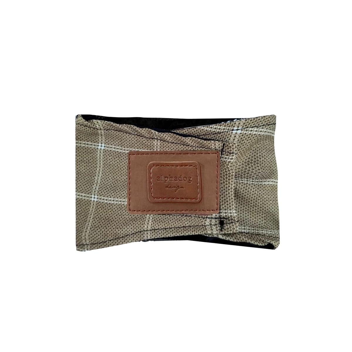 Alphadog Design Erkek Köpek Bel Bandı Brown