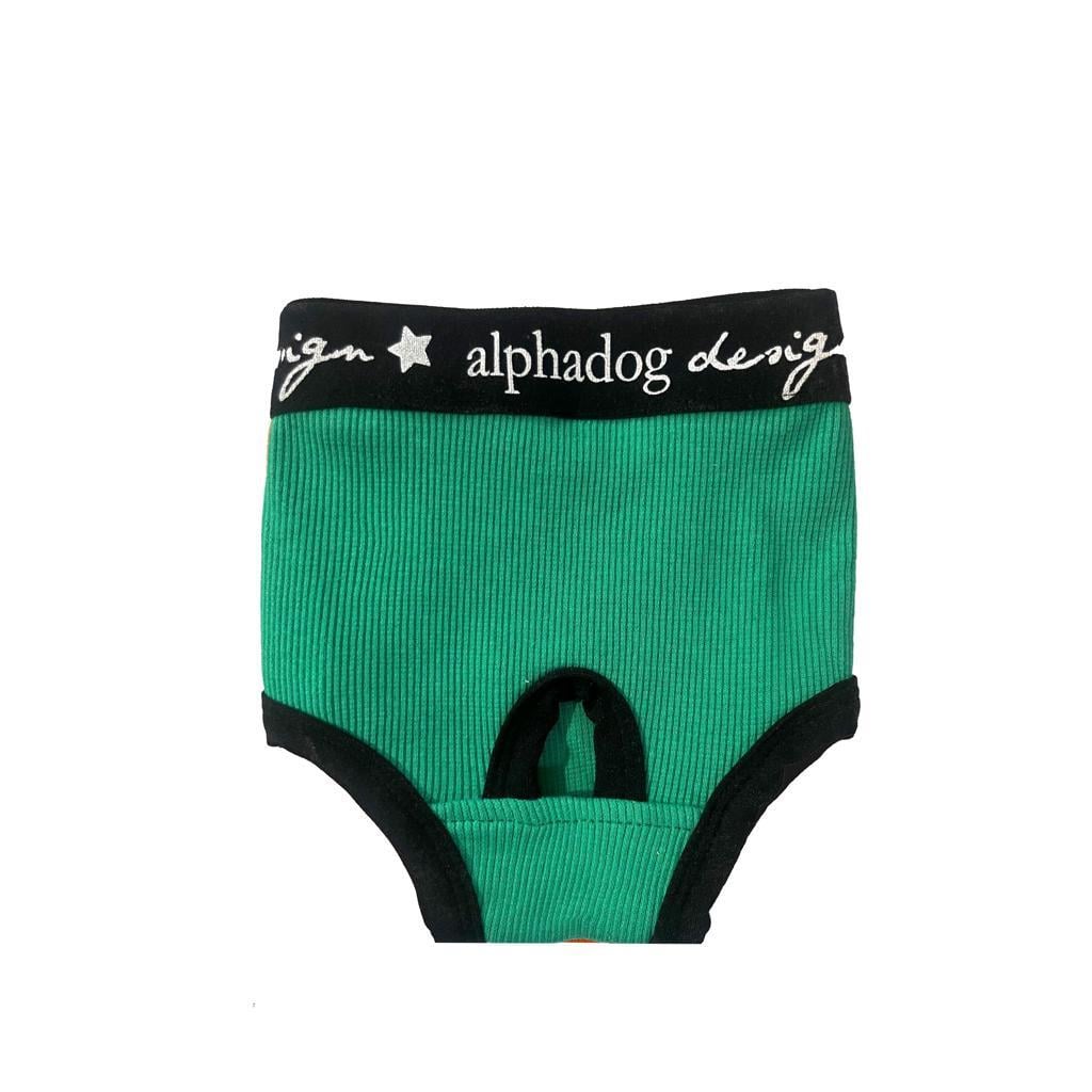 Alphadog Design Köpek Yeşil Regl Külodu 