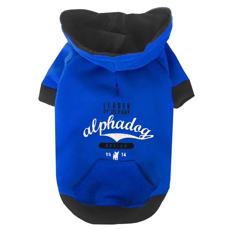 Alphadog Design Leader Dog Sweatshirt Blue