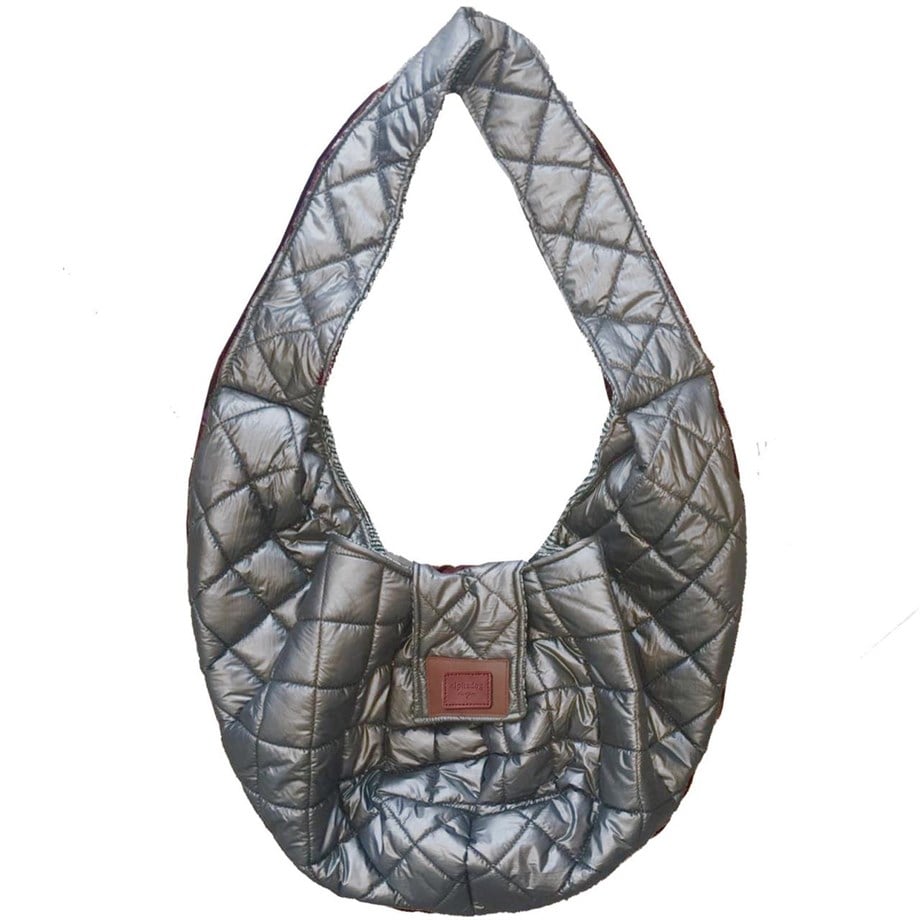 Alphadog Design Mommybag Köpek Postacı Taşıma Çantası Silver