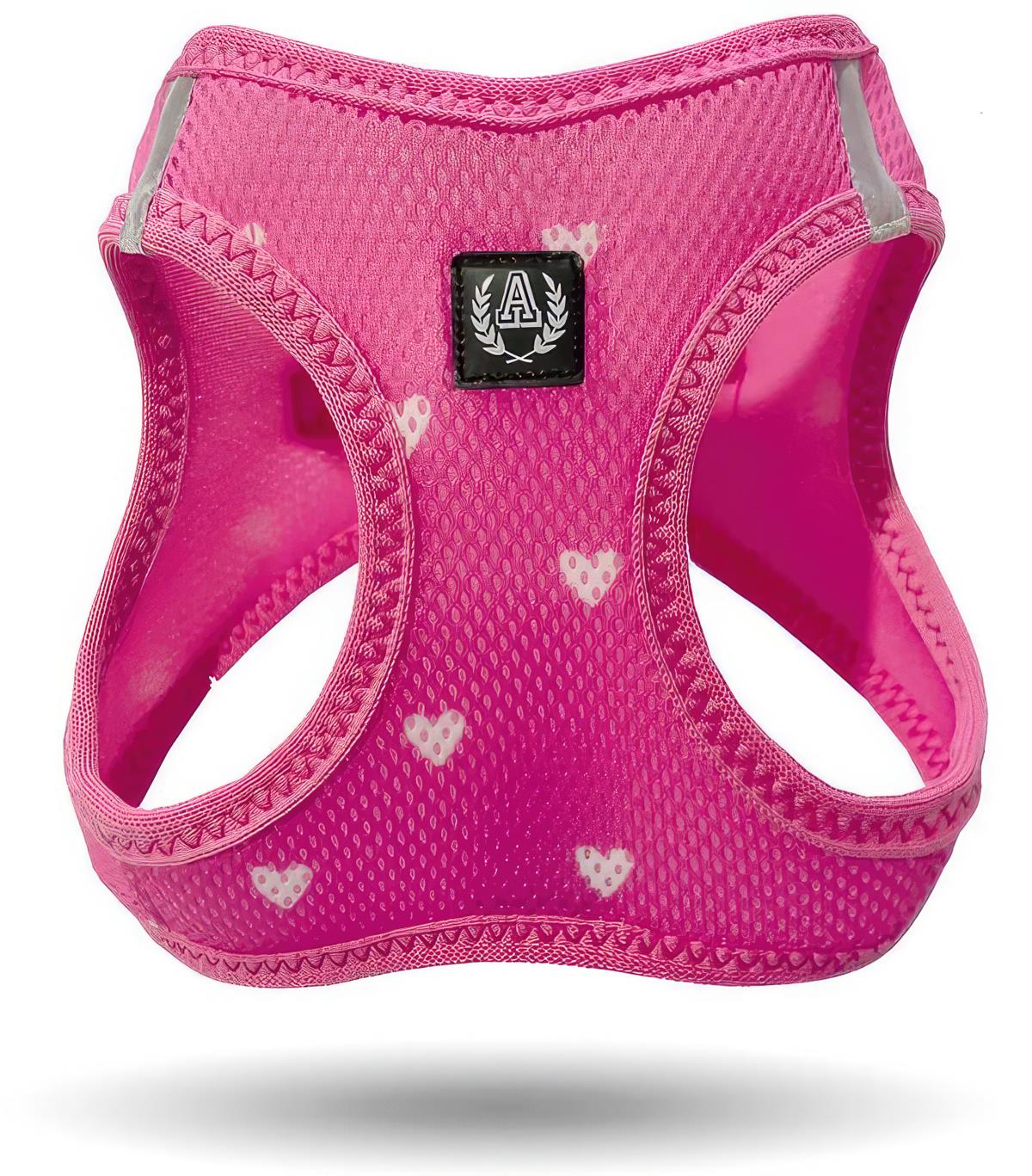Alphadog Design Pink Heart Köpek Göğüs Tasması