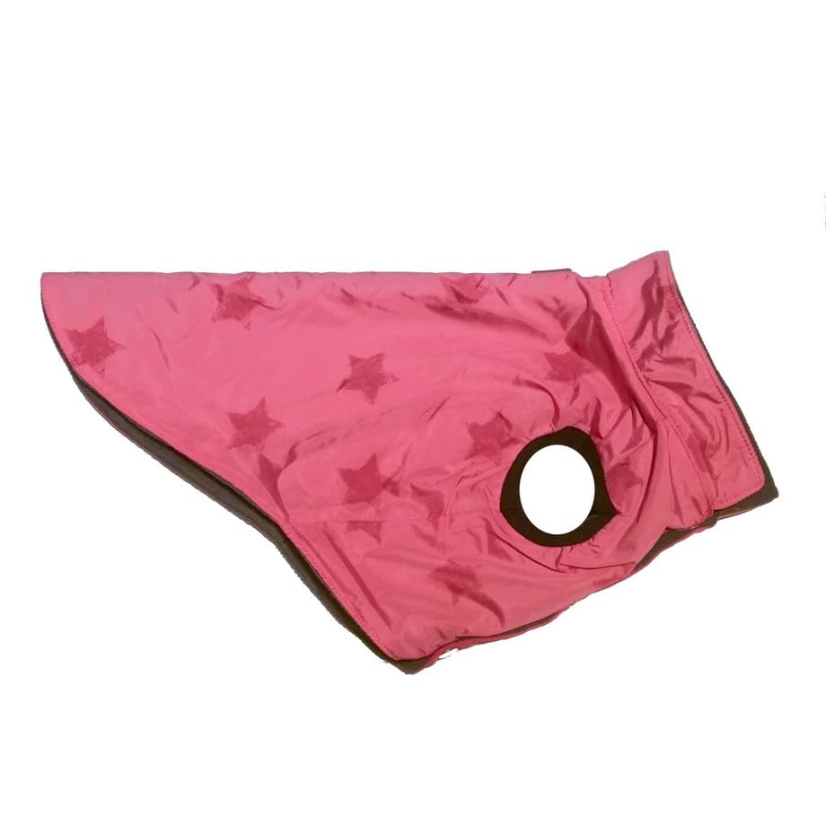 Alphadog Design Pink Star Dog Coat