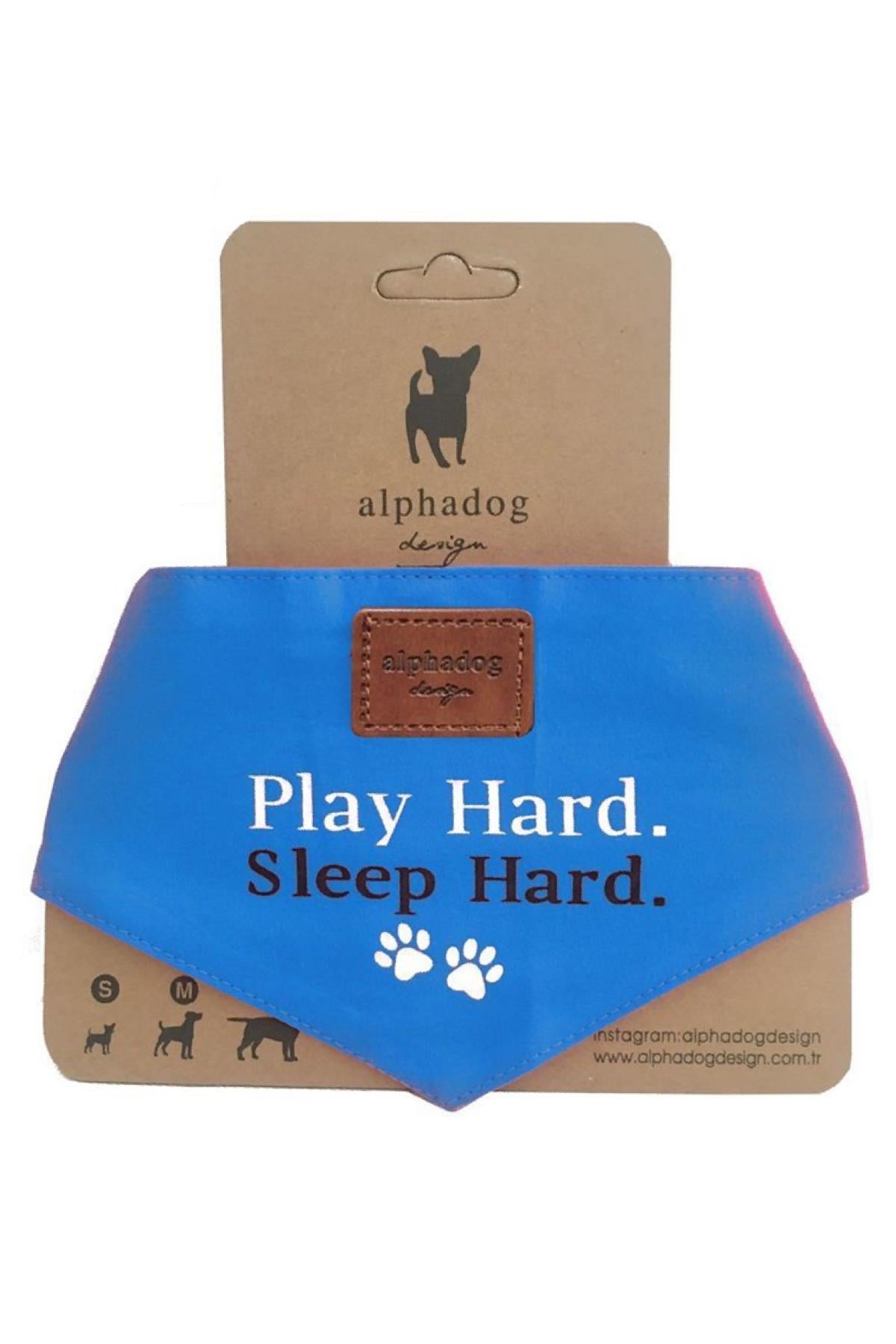 Alphadog Design Player Blue Bandana