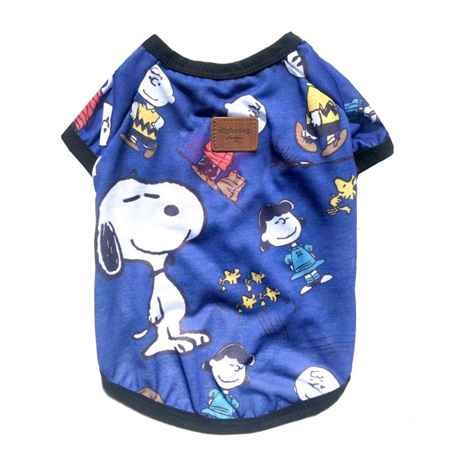 Alphadog Design Snoopy Köpek T-shirt