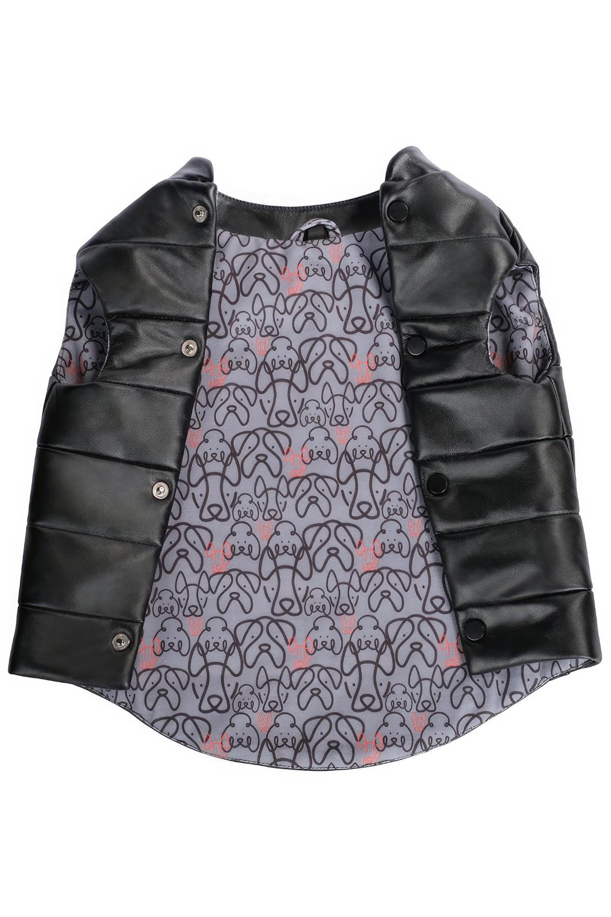 Apac.co Jacky Deri Kapitone Köpek Mont