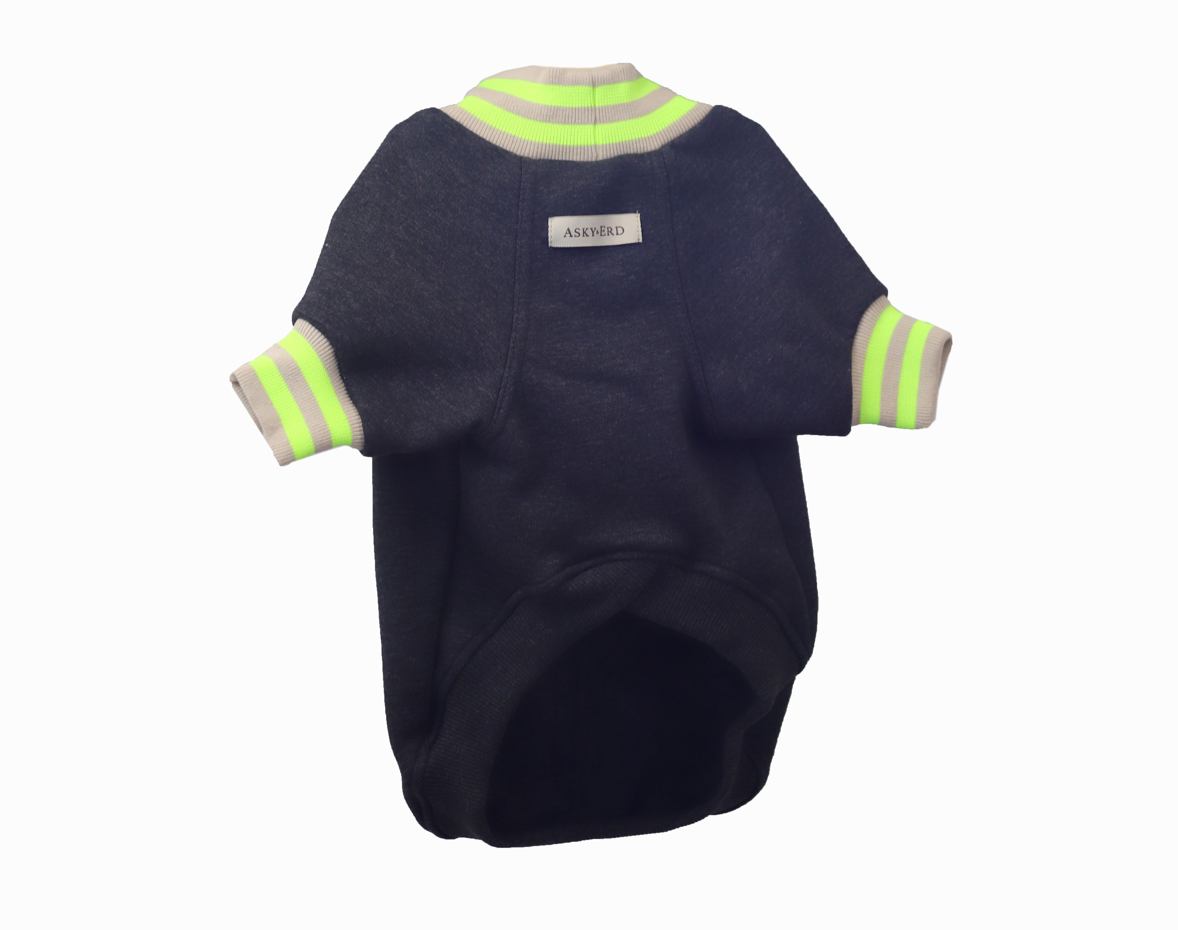 Asky and Erd Manhattan Sweatshirt | Graphite Köpek Sweatshirt