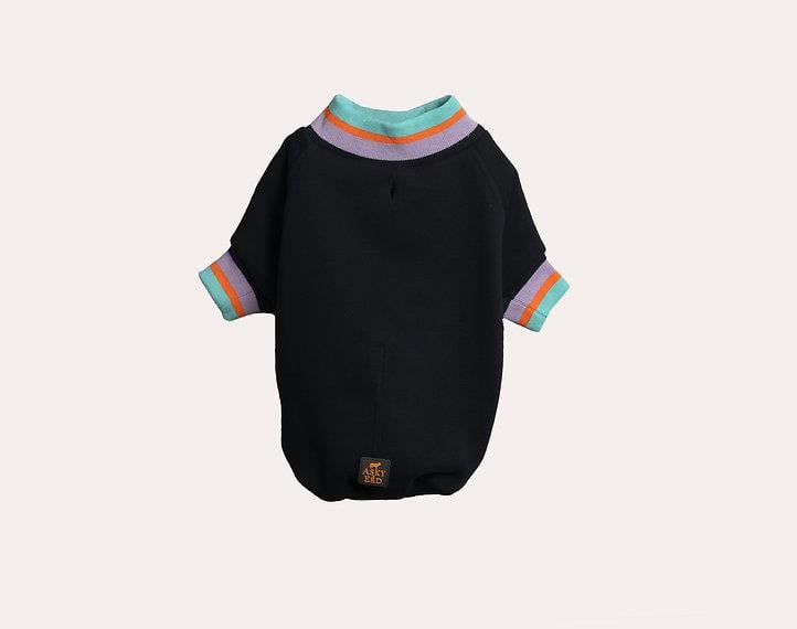 Asky and Erd Manhattan Sweatshirt | Yankees Blue Köpek Sweatshirt