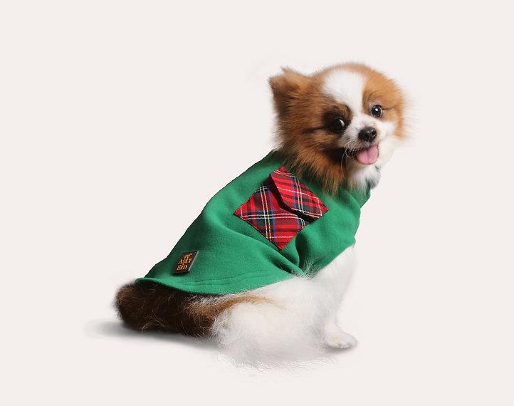 Asky&Erd Cachet Vest Clover Köpek Hoodie