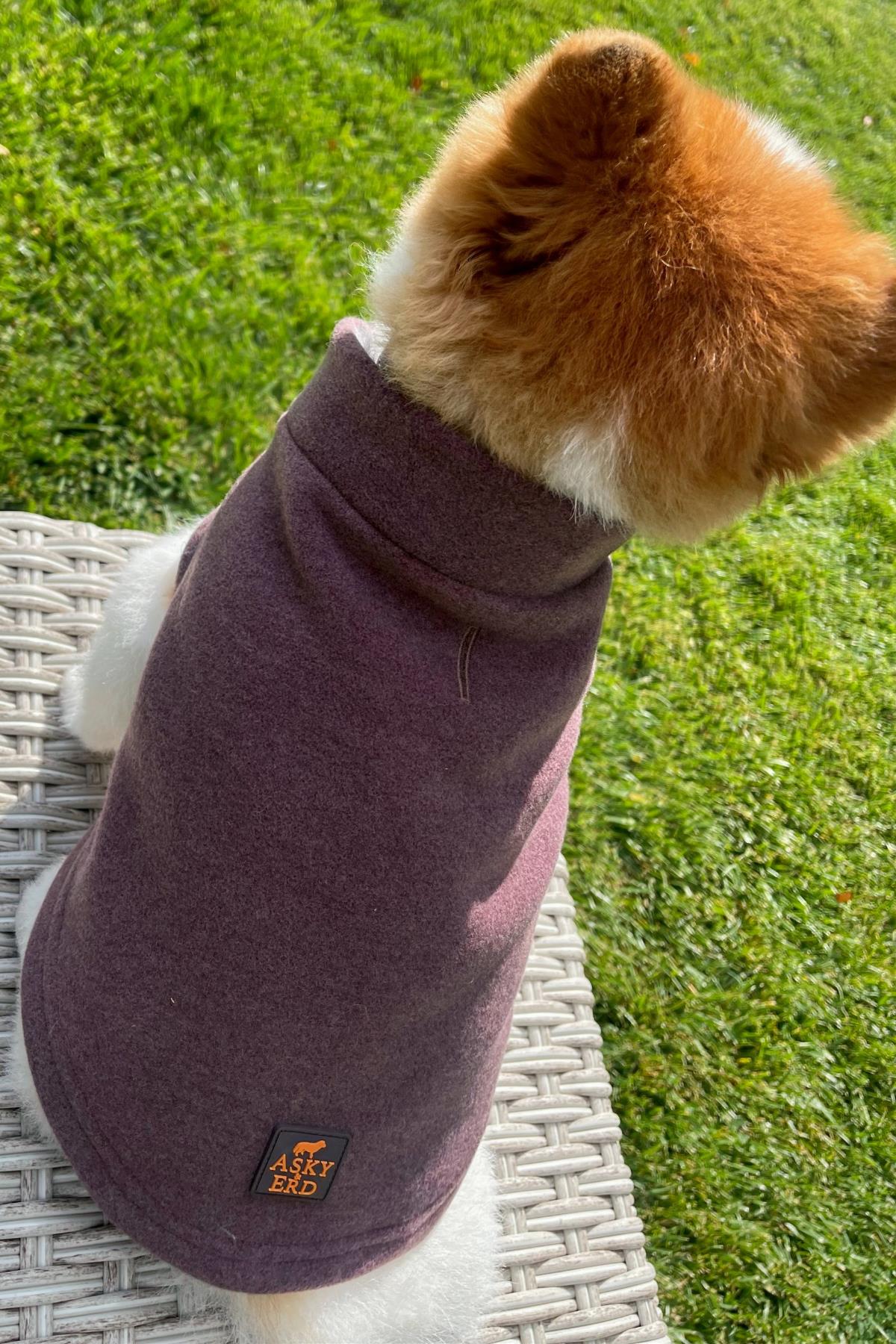 Asky & Erd Cachet Vest Plum Dog Hodie