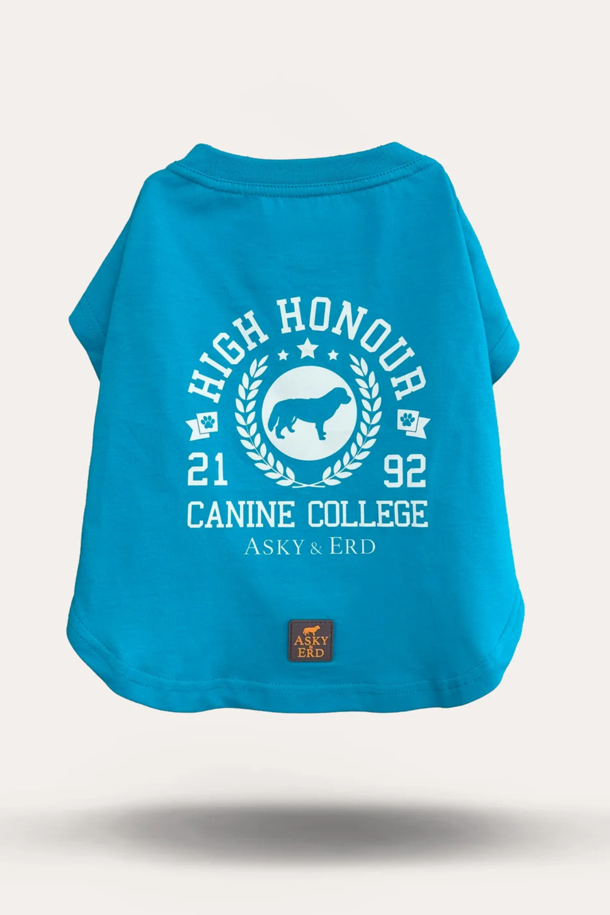 Asky&Erd Canine College High Honour Tshirt | Turquoise 